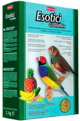 Padovan GRANDMIX ESOTICI Комплексный корм для экзотических птиц Экзотик