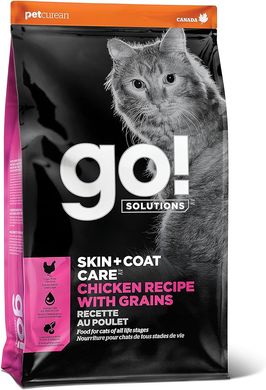 GO! Refrech + Renew Chicken Recipe for Cat - Гоу! Сухой корм для котят и кошек с курицей, фруктами и овощами, 7,3 кг