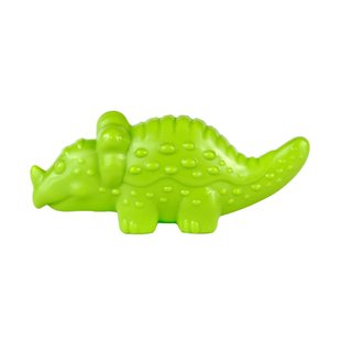 Arm & Hammer Dental Ora Play Denta-Saurus Green Apple Flavor Dental Dog Toy, Triceratops Тріцератопс