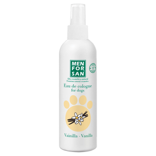 Одеколон для собак Menforsan Eau De Cologne For Dogs Vanilla с ароматом ванили, 125 мл