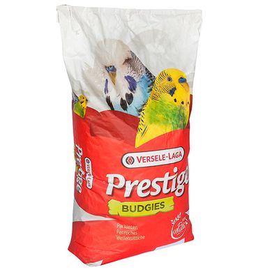 Versele-Laga Prestige Вudgies - Повсякденна зернова суміш корм для хвилястих папуг, 20 кг