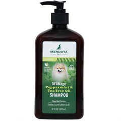DERMagic Peppermint and Tea Tree Oil Shampoo - шампунь с перечной мятой и маслом чайного дерева, 500 мл