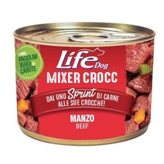 LifeDog Mixer Crocc консерва для собак с мясом говядины, 150 г