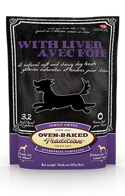 Oven-Baked Tradition - Ласощі для дорослих собак з печінкою, 227 г