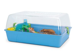 Savic РОДИ (Rody Hamster) клетка для хомяков (Блакитний ( 55х39х26 см))