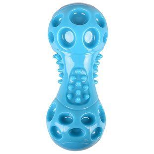 Flamingo Wido Dumbbell ФЛАМІНГО ВІДО ГАНТЕЛЬ іграшка з пищалкою для собак (Блакитний ( 5,7х5,7х14,2 см))