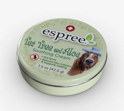 Espree Tea Tree & Aloe Soothing Cream - Крем для лап с алоэ вера и маслом чайного дерева