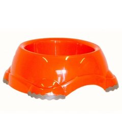 Moderna СМАРТ миска пластикова для собак і кішок, №1, 315 мл d-12 см, помаранчевий