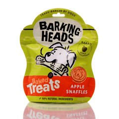 Barking Heads Baked Treats "Applle Snaffles" - Лакомства-печенья (снеки) с яблоком, ванилью и корицей для собак, 100 г