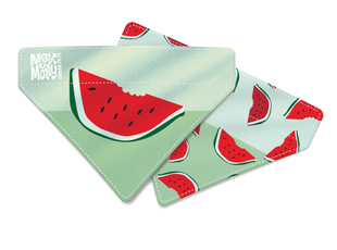 Бандана для собак на ошейник Max & Molly Bandana Watermelon с принтом Арбуз, S