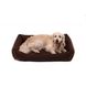 Harley & Cho Dreamer Waterproof Brown - Вологостійкий лежак коричневого кольору з бортами для собак M фото 5