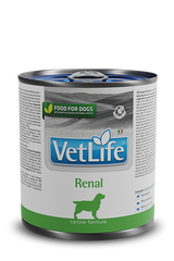 Диетический влажный корм для взрослых собак Farmina Vet Life Renal для поддержания функции почек, 300 г
