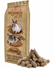 Dajana "Country mix" Eco Pellets Универсальная подстилка для кроликов и шиншилл 2 кг