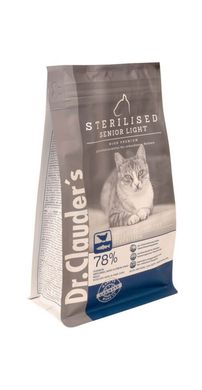 Dr.Clauder's Sterelised Senior Light Сухой корм для стерилизованных котов, старше 8 лет или с лишним весом