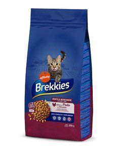 Brekkies Cat Urinary Care - Сухий корм для дорослих котів з профілактикою сечокам'яної хвороби з куркою, 20 кг