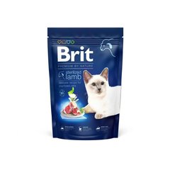 Brit Premium by Nature Cat Sterilized Lamb - Сухий корм для дорослих стерилізованих котів з чутливим травленням з ягням, 1.5 кг