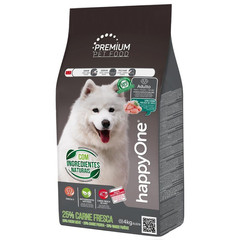 happyOne Premium Adult Dog Fresh Meat - Сухий корм для дорослих собак зі свіжим м'ясом, 4 кг