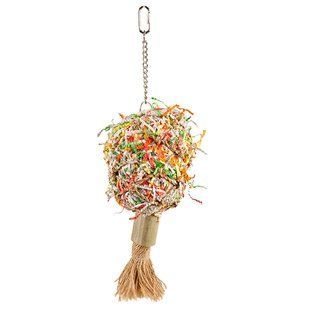 Flamingo Papyr Parakeet Toy Bouquet ФЛАМІНГО БУКЕТ іграшка для папуг (0.25кг ( 10х11х41 см))