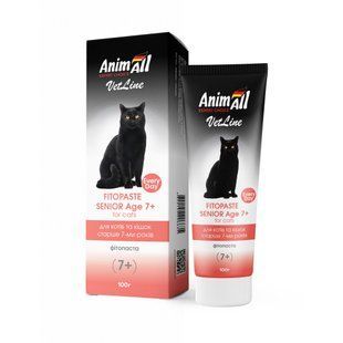 AnimAll VetLine Fitopaste Senior Age 7+ Фітопаста для котів, старше 7-ми років, 100 г