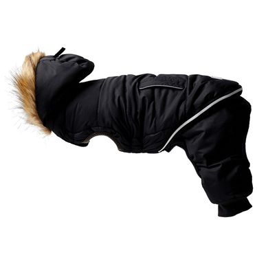 GF Pet CREEKSIDE SNOWSUIT Black Зимний костюм для собак чёрный