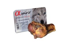ALPHA SPIRIT (АЛЬФА СПИРИТ) Ham Bone Half (кость Халф (половинка)) 16-17см - Кістка для собак