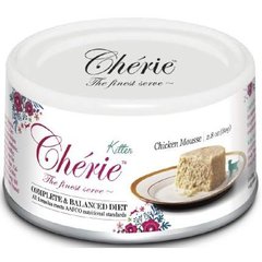 Cherie Complete & Balanced Chicken - Мус с курицей для котят, 80 г