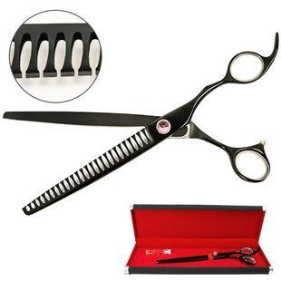 Davis Majutsu Titanium Thinning - Девіс Філірувальні шанкерні ножиці для стрижки собак