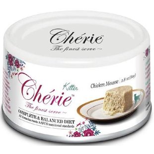 Cherie Complete & Balanced Chicken - Мус з курки для кошенят, 80 г