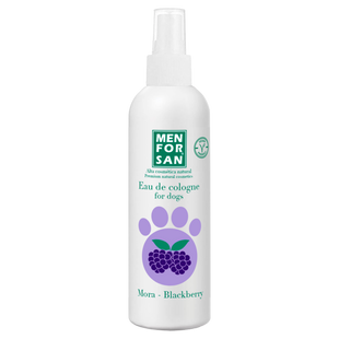 Одеколон для собак Menforsan Eau De Cologne For Dogs Blackberry с ароматом ежевики, 125 мл