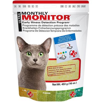 Litter Pearls MonthlyMonitor - Індикатор рН сечі котів, 453 г