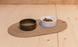 Керамічна миска Harley and Cho для собак та котів для їжі Ceramic Bowl Olive оливкова S (14x7cm / 0,45 л) фото 4