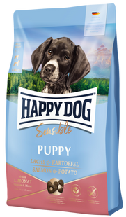 Happy Dog Sensible Puppy Lachs & Kartoffel - Сухий корм для цуценят з лососем та картоплею, 10 кг