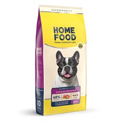 Home Food Dog Adult Mini-Medium Hypoallergenic - Гіпоалергенний сухий корм для дорослих собак малих та середніх порід, з телятиною та овочами, 10 кг