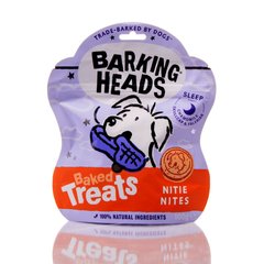 Barking Heads Baked Treats Nitie Nites Лакомства-печенья "ромашка, шлемник, и валерьяна" для собак, 100 г