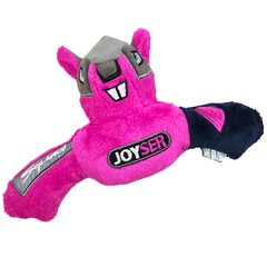 Joyser Squad Mini Squirrel ДЖОЙСЕР МІНІ БІЛКА м`яка іграшка з пищалкою для собак (Cиньо-рожевий ( S/M ))