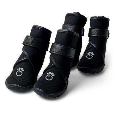 GF Pet Heavy Duty Boots Black Модернізовані чоботи для собак чорні
