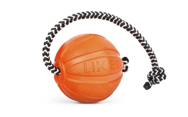 Игрушка Мячик Liker Корд на шнуре (диаметр 5 см)