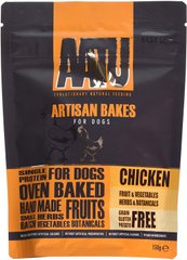 Aatu Artisan Bakes Chicken - Снеки для собак с курицей, 150 г