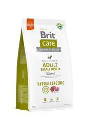 Brit Care Hypoallergenic Adult Small Breed - Сухий монопротеїновий корм для собак малих порід з ягням, 7 кг