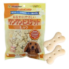DoggyMan Healthy Biscuit Milk ДОГГІМЕН БІСКВІТ З МОЛОКОМ печиво, ласощі для собак (0.2кг)