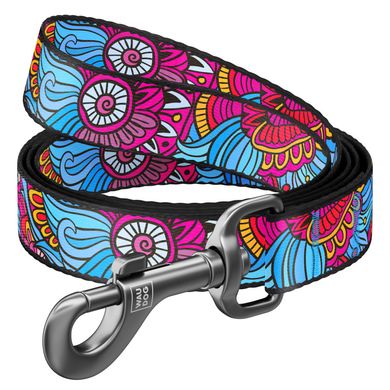 Collar WAUDOG Nylon Поводок с рисунком "Лето" разноцветный 20 мм, 122 см
