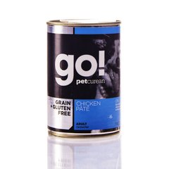 GO! Grain Free chicken pate - Консерви з куркою для собак, 400 мл