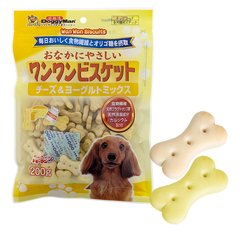 DoggyMan Healthy Biscuit Yoghourt ДОГГІМЕН БІСКВІТ З ЙОГУРТОМ печиво, ласощі для собак (0.2кг)