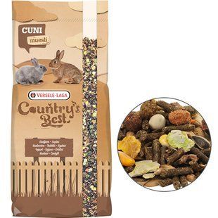Versele-Laga Country`s Best Cuni Fit Muesli ВЕРСЕЛЕ-ЛАГА КУНІ ФІТ МЮСЛІ корм для кроликів (20кг)