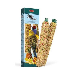 Padovan STIX TROPICAL cocorite / esotici Дополнительный корм для волнистых попугаев Стикс Тропикал 60 г