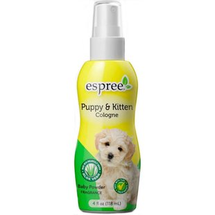 Espree Puppy and Kitten Cologne - Одеколон для щенков и котят с ароматом детской присыпки, 118 мл