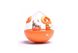 PetPlay Wooble Ball Игрушка для собак Неваляшка для лакомств оранжевая фото 2