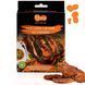 Ласощі для собак від 3-х місяців Mavsy Refined jerky DUCK CHIPS WITH CHIA SEEDS AND CARROTS чіпси з качки з насінням чіа та морквою, 50 г фото 1