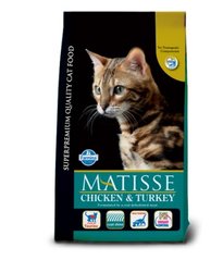 Farmina Matisse Adult Chicken & Turkey - Сухой корм для взрослых кошек с курицей и индейкой 400 г