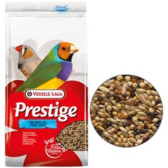 Versele-Laga Prestige Tropical Finches - Повседневная зерновая смесь корм для тропических птиц, зябликов, вьюрков, 1 кг